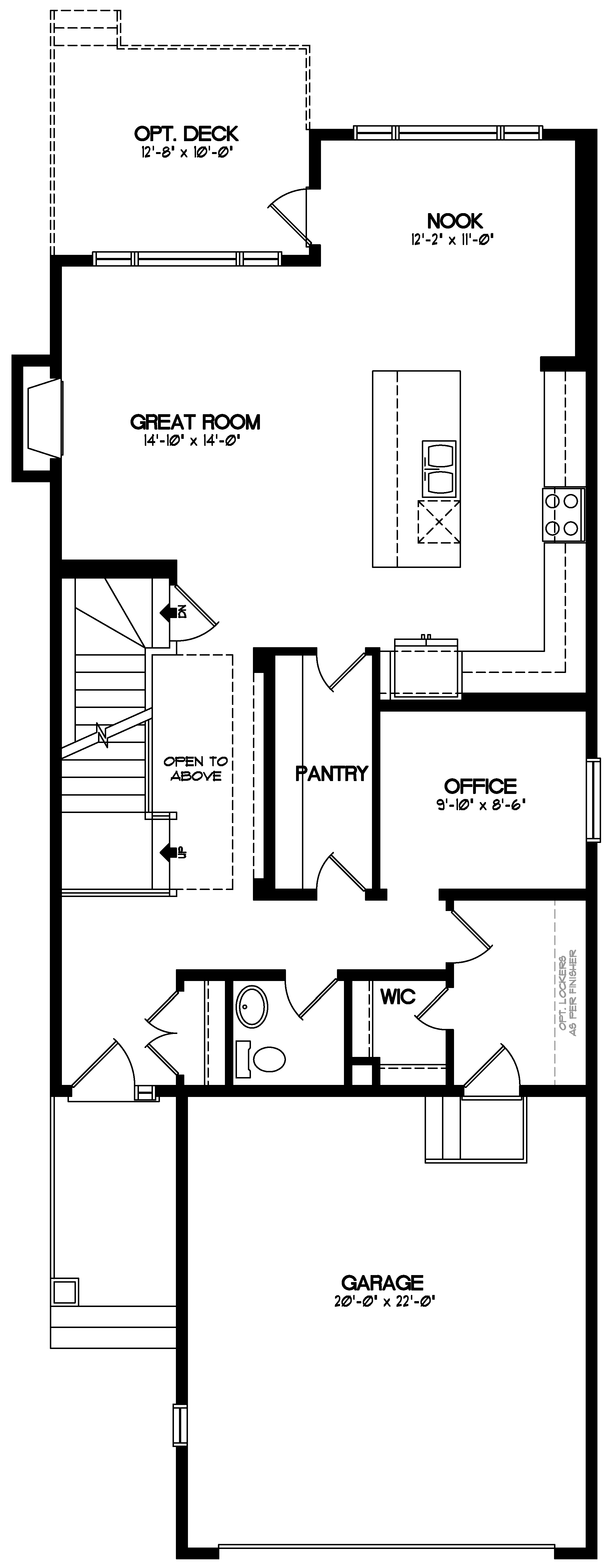 Sutton Home Model Floor Plan