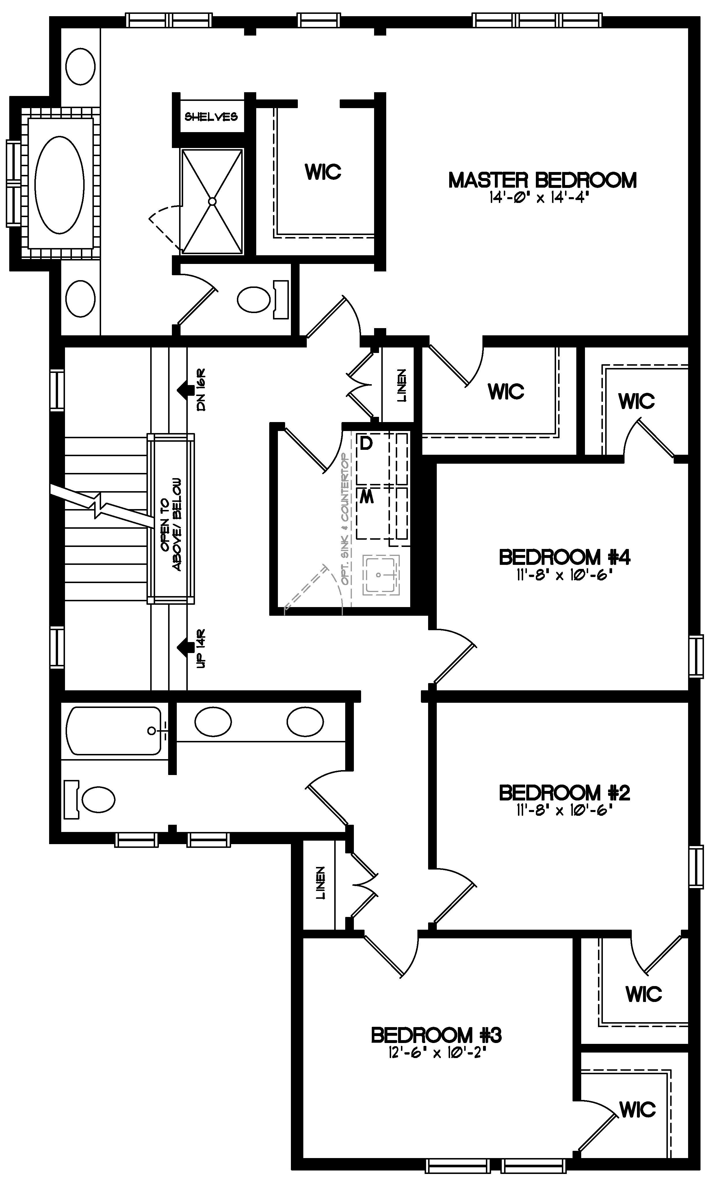 Mercer Home Model Floor Plans