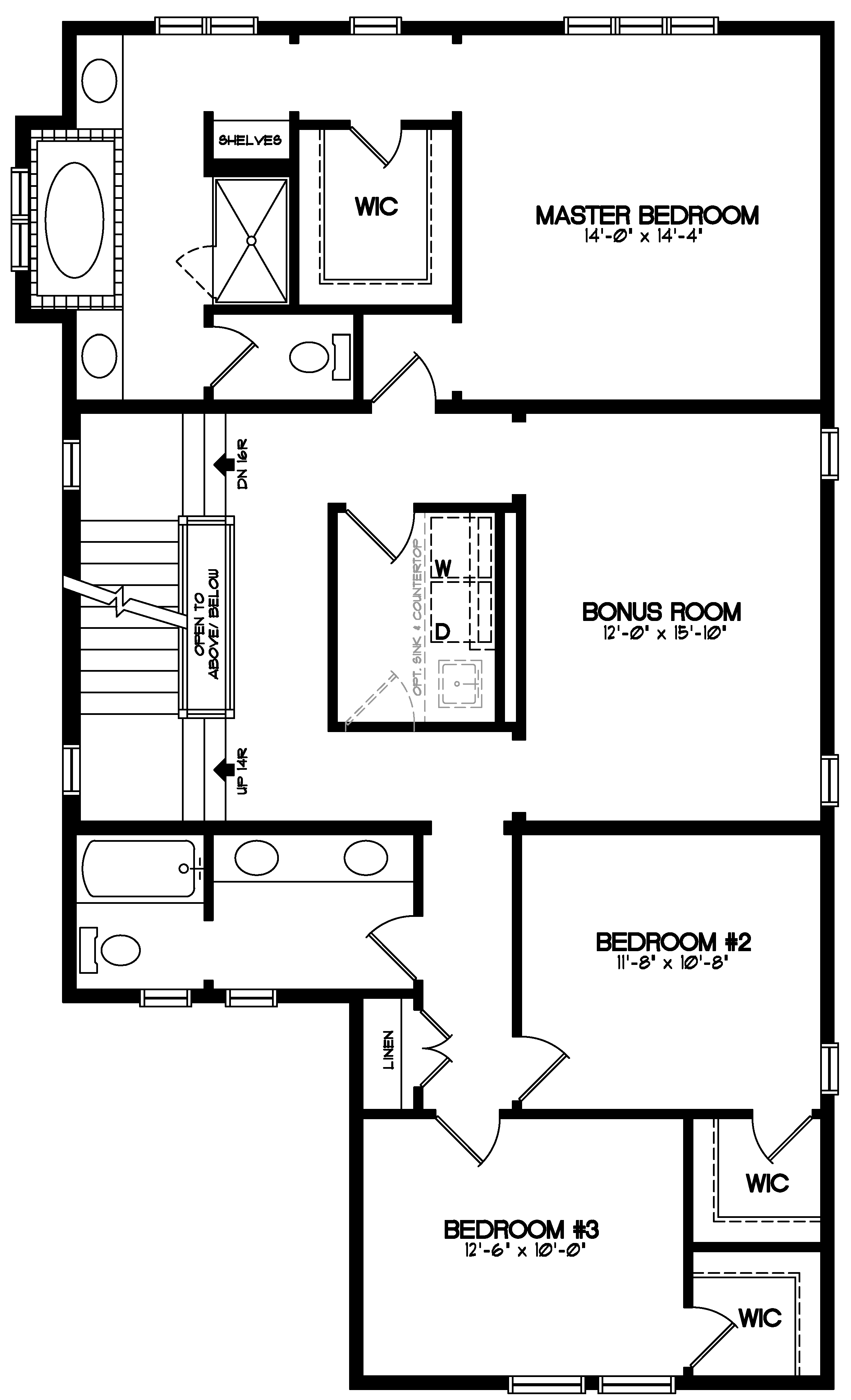 Mercer Home Model Floor Plans