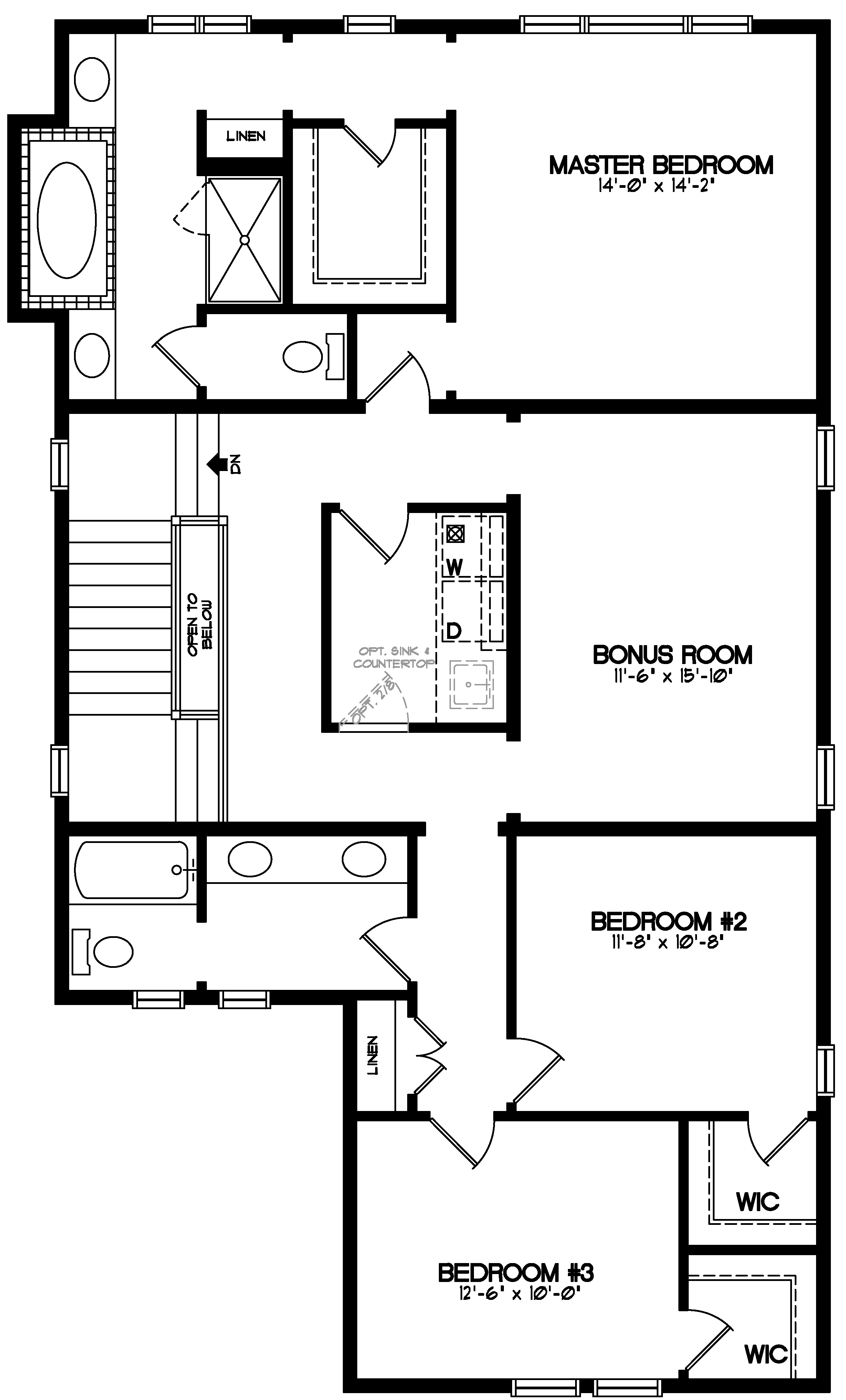 Mercer II Home Model Floor Plans