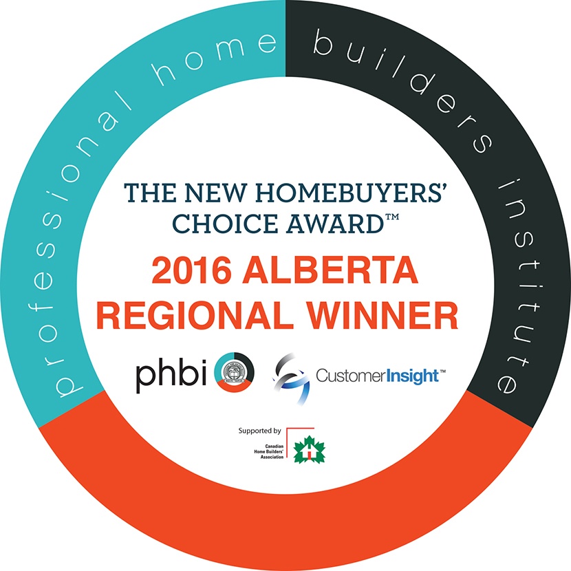 New Homebuyers' Choice Award 2016