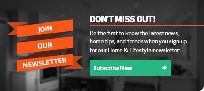 Sign up for our Home & Lifestyle newsletter today!