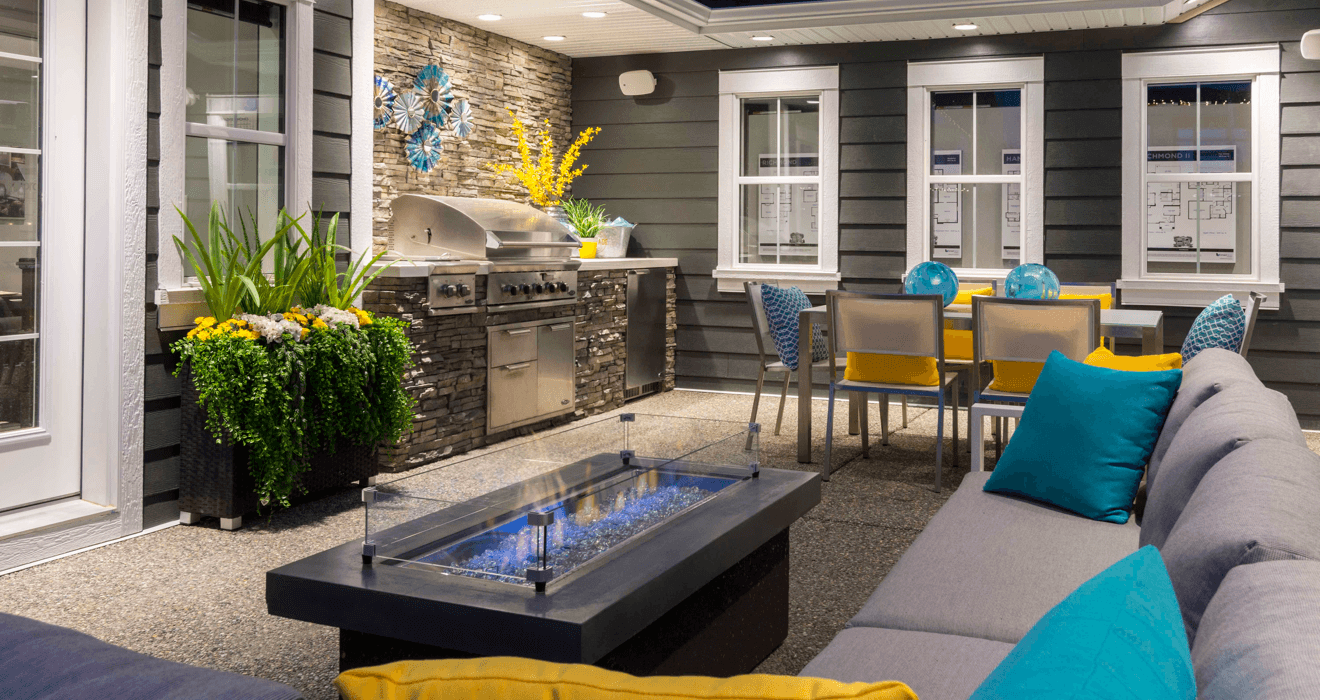Top 10 Outdoor Living Features for Your Home Huntington Courtyard image